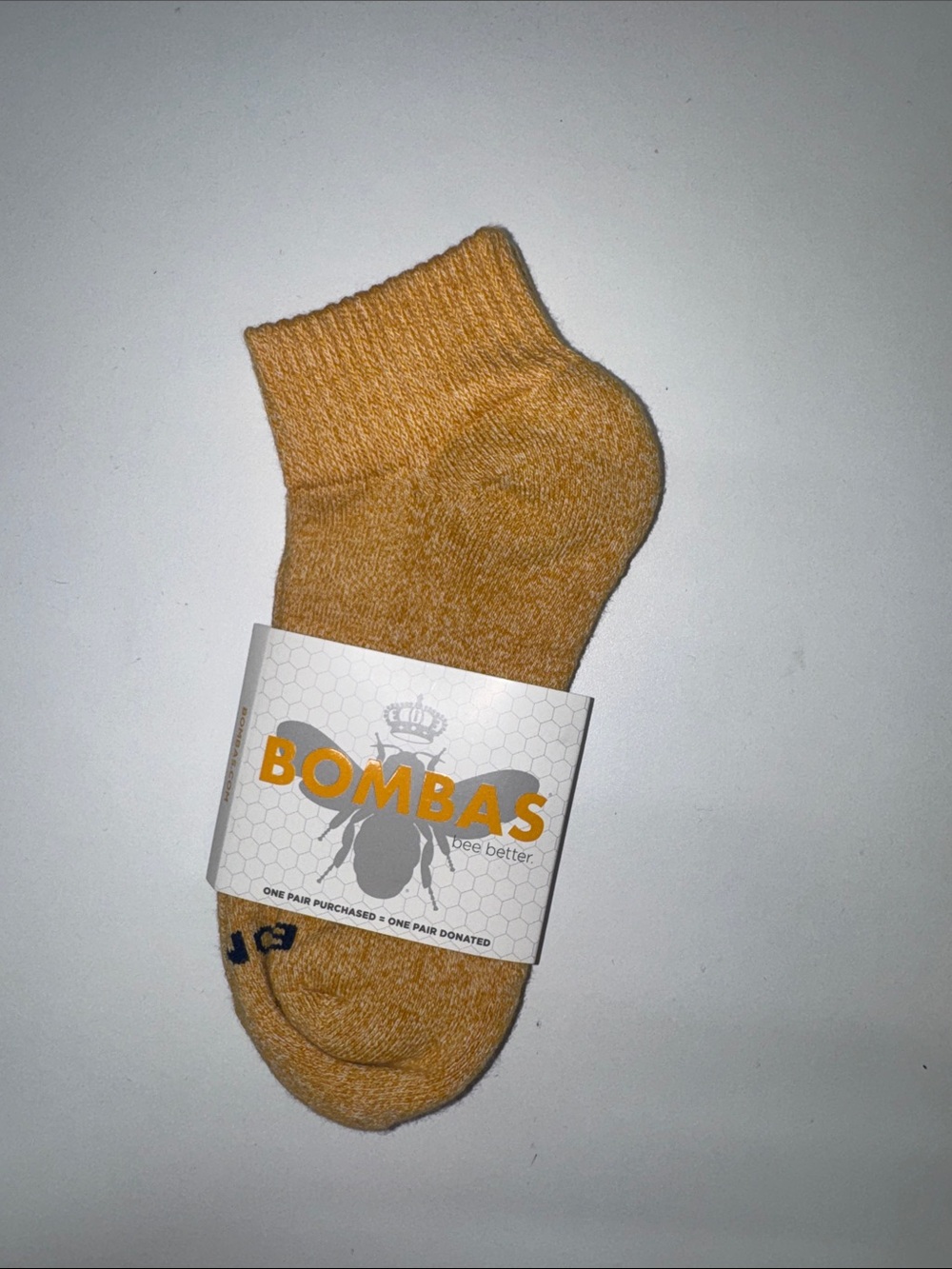 Bombas  Ankle Sock - Golden Yellow